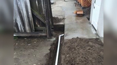 Mainline Plumbing Work Photo